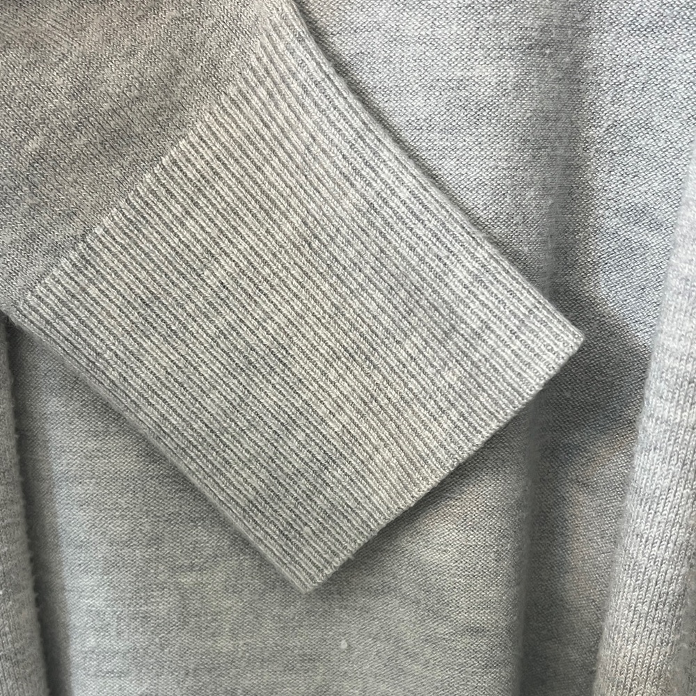 a new day Light Gray Open Cardigan - Picture 5 of 6